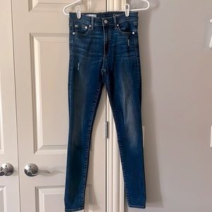 Gap Jean Skinny High Rise 27